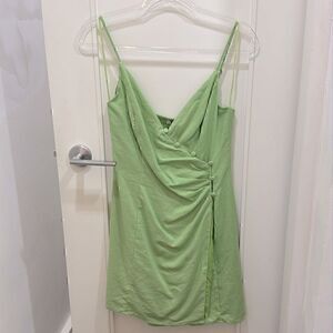 NWT- Lush Lime Green Sundress womens  Size  M